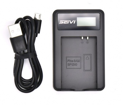 Photo of Samsung Seivi- LCD USB Charger for BP-1310 Battery