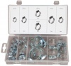 Duratool D01895 Hose Clamp Set 16mm to 40mm 26 Pieces Photo