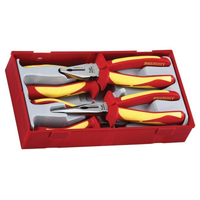Photo of Teng Tools - 1000 Volt Insulated Pliers Tray 4 Pieces - TTV440