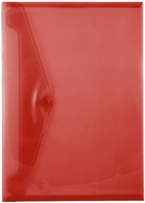 Photo of Butterfly Carry Folders Pvc 160 Micron - A4 - Red