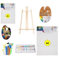 Craft Easel Painting Kit Deluxe Jumbo Pack