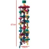 PARROT WORLD Bird Toy Rope & Wood Photo