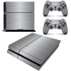 SKIN-NIT Decal Skin For PS4: Brushed Steel Photo