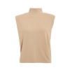 Quiz Ladies Vicky Pattison Camel Knitted Top - Camel Photo