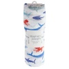 Stephen Joseph Muslin Blanket Shark Photo
