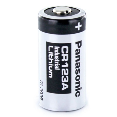 Photo of Panasonic CR123A 3 volt Industrial Lithium Battery