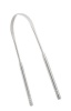 100% Stainless Steel Tongue Cleaner in Natural Jute Bag - 2 Pack Photo