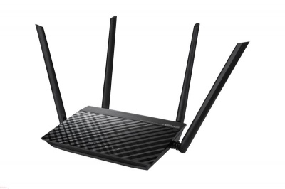 Photo of ASUS AC750 Dual-Band Wi-Fi Router with four antennas and Parental Control