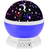 Rotating Unicorn Star Projector Night Light - Blue Photo