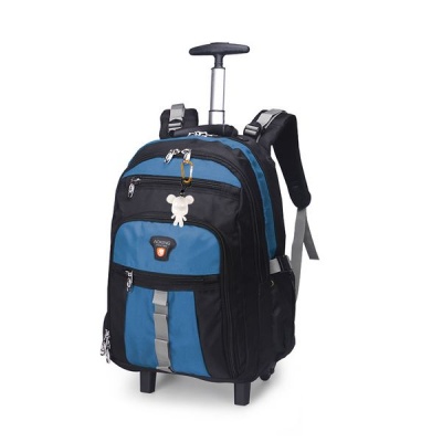 Webuy 22 Large Trolley Rolling Wheeled Backpack School Bag