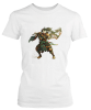 PepperSt Ladies White T-Shirt - Forrest Samurai Photo