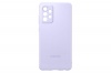 Samsung Galaxy A72 Silicone Case-Violet Photo