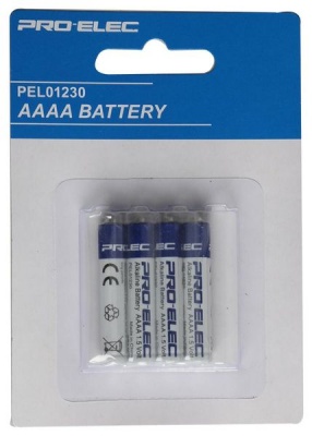 Pro Elec Battery 15 V AAAA Alkaline