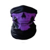 Buffer Neck Warmer Skull Purple Photo