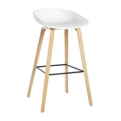 Photo of Mad Chair Company Hay Bar Stool - 76cm - White