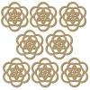 Studeo39 - Laser Cut MDF Coaster Set - Round Design 4 Photo
