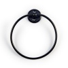 Towel Ring - Stainless Steel - Matt Black Photo