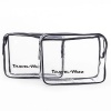 Clear PVC Bag - 2 piecess TSA Approved Multipurpose - First Aid Photo
