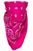 Karas - Bandana for Covering Your Head in Style - Pink - 54x54cm Photo