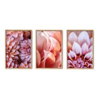 CapeArt Cape Art Wall Art CURATED 3 Piece FLORAL DELIGHT