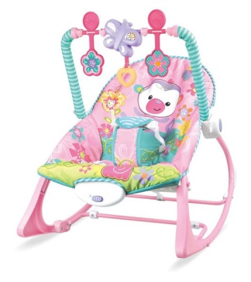 Photo of Multi-function Baby Cradle Swing Reborn Eletric Rocking Chair - Pink