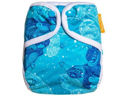Photo of JanaS Happy Flute Reusable Diaper Cover - Under the sea