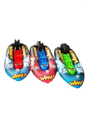 Photo of Umlozi Wind Up Bath Boat Toy 15 cm - Set of 3 Assorted Colours