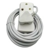 United Electrical - 3m Extension Cord With Two-Way Multi-Plug Lead Photo