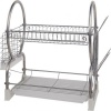 2 Layer Silver Dish Rack Photo