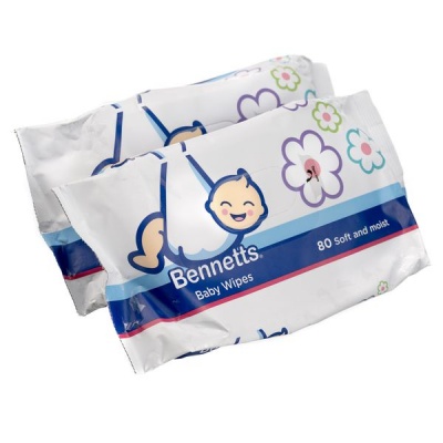 Photo of Bennetts Baby Wipes 80's