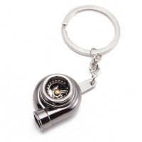 Key Chain Metal Turbo Key Ring