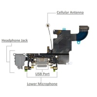 Cell Hub iPhone 6s Charging Port Headphone Jack Microphone