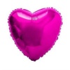 Generic 18" Foil Hrt Magenta Plain 1Ctl Photo