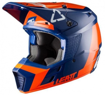 Photo of LEATT GPX 3.5 Orange Helmet