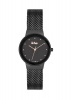 Lee Cooper Ladies Black Mesh Dress Black Dial - LC06472.6500 Photo