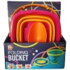 SourceDirect - Collapsible Silicone Beach Bucket with Orange Shovel Photo
