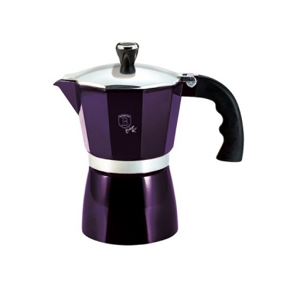 Berlinger Haus 3 Cup Aluminium Coffee Maker Purple