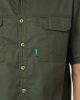 Wildway Poplin Bush Shirt Olive Photo