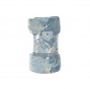 Sesli 3037 Sesli Plush Throw - Aqua and Gold Photo