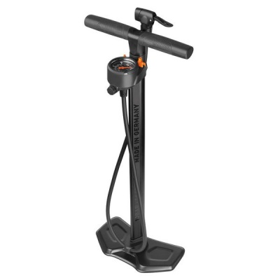 Photo of SKS Germany SKS Bicycle Floor Pump Extra Height with Multivalve AIRWORX PLUS 10.0 Black