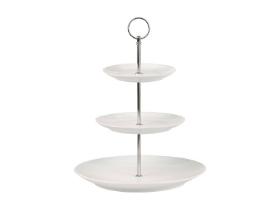Maxwell Williams Maxwell and Williams White Basics 3 Tier Cake Stand