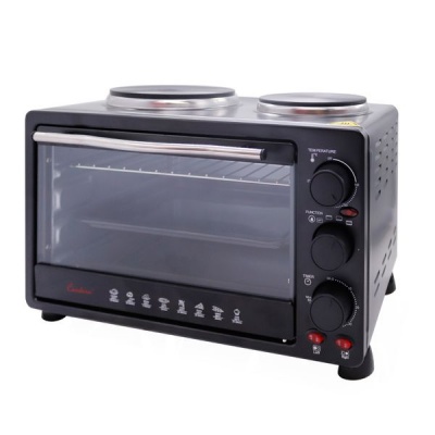 Photo of Condere Home 23L Mini Compact Kitchen Oven & 2 Plate Stove - Condere