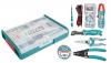 Total Tools 8 Piece Electrical/Telecom Tool Set Stackable Box Photo
