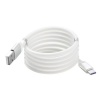 iTech Parts 2 Pieces Lightning Magnetic Storage Data Cable 1M - White Photo
