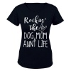 Dog Mom & Aunt Life - Ladies - T-Shirt Photo