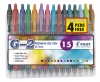 Pilot G-2 0.7 Gel Retractable Pen - Wallet of 15 Basic Colours Photo