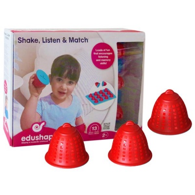 edushape Shake Listen Match Sound Based Memory Game