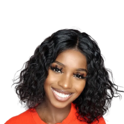 Brazilian Hair Wig 8 Curly Wig With One Way Closure