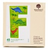 Wentworth Wooden Puzzle - Dinosaurs Alphabet Letter - F Shaped Photo