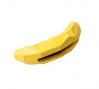 POU Interactive Banana Chewing Toy with Hidden Treats for Dogs